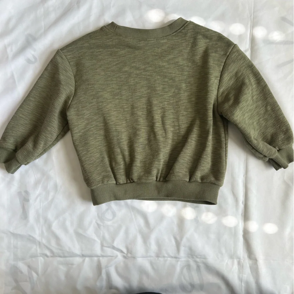 Old Navy Olive Green Kids Matching Pant Set Size 12-18 Months